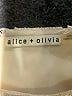 Alice + Olivia 100% Polyester Ivory Cocktail Dress Size 0 - photo 7