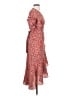 Max Studio Paisley Red Casual Dress Size S - photo 4