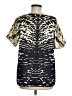The Limited 100% Polyester Ivory Short Sleeve Blouse Size M - photo 2