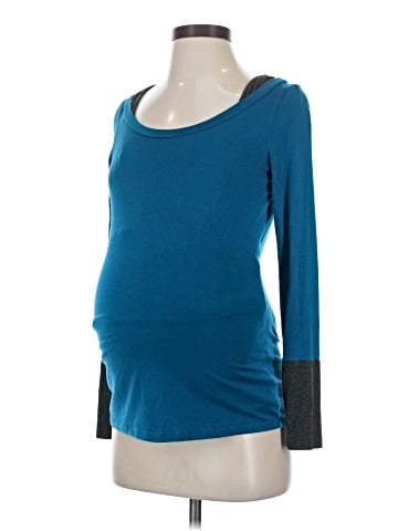 A Pea in the Pod 3/4 Sleeve Top (view 1)