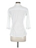 Magali Pascal White 3/4 Sleeve Button-Down Shirt Size 6 - photo 2