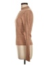 FRAME Tan Silk Pullover Sweater Size S - photo 5