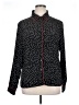 Allegra K 100% Polyester Polka Dots Black Long Sleeve Blouse Size XL - photo 1