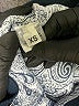 Nomia Paisley Blue Casual Pants Size XS - photo 8