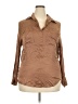 SOFIA Brown Long Sleeve Blouse Size 2X (estimated) - photo 1