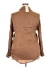 SOFIA Brown Long Sleeve Blouse Size 2X (estimated) - photo 2