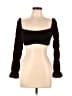 Tic : Toc Black 3/4 Sleeve Top Size M - photo 1