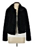 Fever 100% Polyester Black Faux Fur Jacket Size L - photo 1