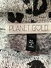 Planet Gold 100% Polyester Animal Print Silver Pullover Hoodie Size M - photo 7