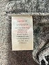 Planet Gold 100% Polyester Animal Print Silver Pullover Hoodie Size M - photo 8