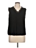 Unbranded Black Sleeveless Blouse Size L - photo 1