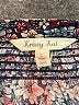 Krazy Kat 100% Rayon Blue 3/4 Sleeve Blouse Size L - photo 7