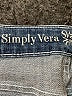 Simply Vera Vera Wang Blue Jeans Size 16 (estimated) - photo 4