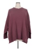 Natural Reflections 100% Polyester Solid Burgundy Poncho Size XXL - photo 1
