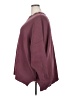 Natural Reflections 100% Polyester Solid Burgundy Poncho Size XXL - photo 5