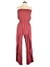 Drew Stripes Red Jumpsuit Size M - photo 1