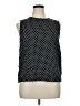 POPSUGAR 100% Rayon Black Sleeveless Blouse Size XL - photo 1