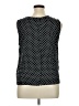 POPSUGAR 100% Rayon Black Sleeveless Blouse Size XL - photo 2