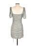 Storia 100% Polyester Tweed Gray Cocktail Dress Size S - photo 2