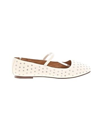 Madewell The Greta Ballet Flat in Stud-Embellished Leather (view 1)