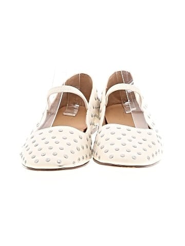 Madewell The Greta Ballet Flat in Stud-Embellished Leather (view 2)