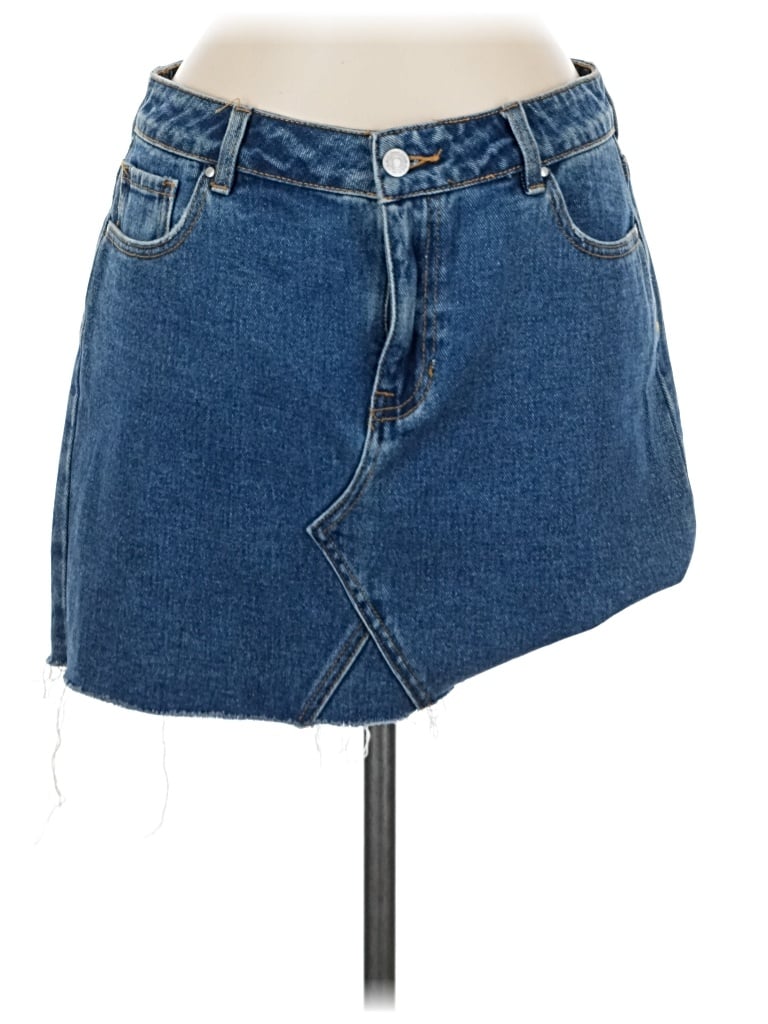 Pre-owned Pacsun Denim Skirt In Blue