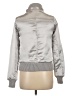 Assorted Brands 100% Polyester Metallic Silver Jacket Size S - photo 2
