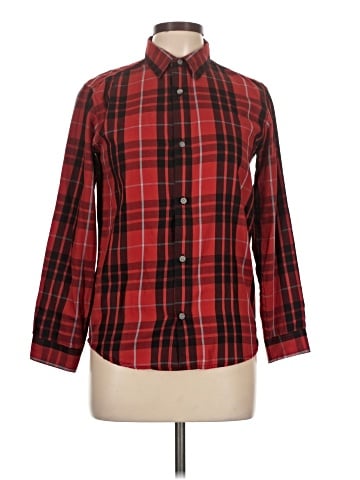 CALVIN KLEIN JEANS Long Sleeve Button-Down Shirt (view 1)