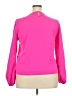Unbranded 100% Polyester Pink Long Sleeve Blouse Size 2X - photo 2