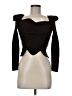 Elliatt Black Long Sleeve Top Size M - photo 1