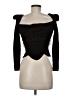 Elliatt Black Long Sleeve Top Size M - photo 2