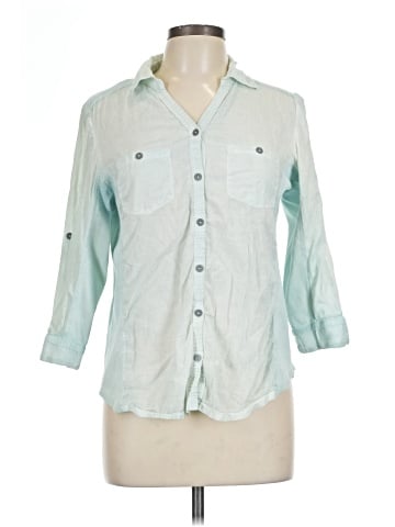 Keren Hart 3/4 Sleeve Button-Down Shirt (view 1)