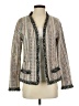Eva Franco 100% Polyester Tweed Ivory Blazer Size S - photo 1
