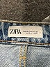 Zara Hearts Blue Jeans Size 6 - photo 6