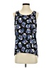 Express 100% Polyester Blue Tank Top Size S - photo 1