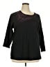Get Lucky U.S.A. Black Pullover Sweater Size 2X - photo 1