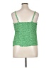Lush 100% Polyester Green Sleeveless Top Size 1X - photo 2