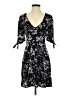 Express Floral Black Cocktail Dress Size S - photo 1