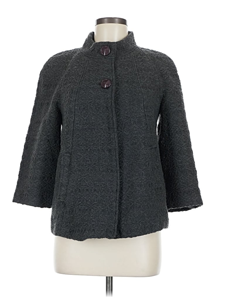 Pre-owned Grace Elements Coat In Gray
