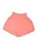 Bobi 100% Cotton Solid Orange Shorts Size XS - photo 1
