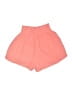 Bobi 100% Cotton Solid Orange Shorts Size XS - photo 2
