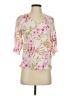 CeCe 100% Rayon Pink 3/4 Sleeve Blouse Size S - photo 1