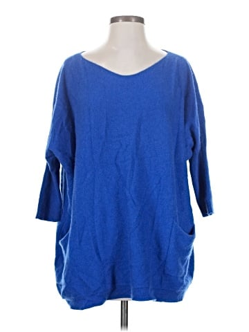 St. John Cashmere Pullover Sweater (view 1)