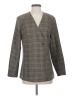 Shein Plaid Gray Blazer Size 4 - photo 1