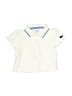 Little Me 100% Cotton White Short Sleeve Polo 0-3 MO / 3 MO - photo 1