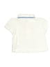 Little Me 100% Cotton White Short Sleeve Polo 0-3 MO / 3 MO - photo 2