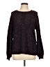 Wit & Wisdom Tweed Purple Pullover Sweater Size L - photo 1