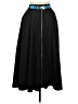 Assorted Brands 100% Polyester Black Casual Skirt Size M - photo 1