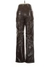 Assorted Brands 100% Polyurethane Metallic Brown Faux Leather Pants Size 25 waist - photo 2