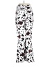 Jeans Animal Print White Jeans Size 16 - photo 2